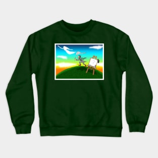 Chasing Muses Crewneck Sweatshirt